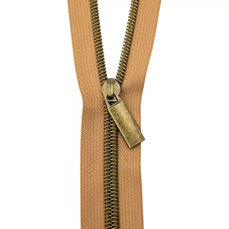 zipper-set-natural-tape-with-antique-coil-pulls Zipper Set – Natural Tape with Antique Coil and Pulls