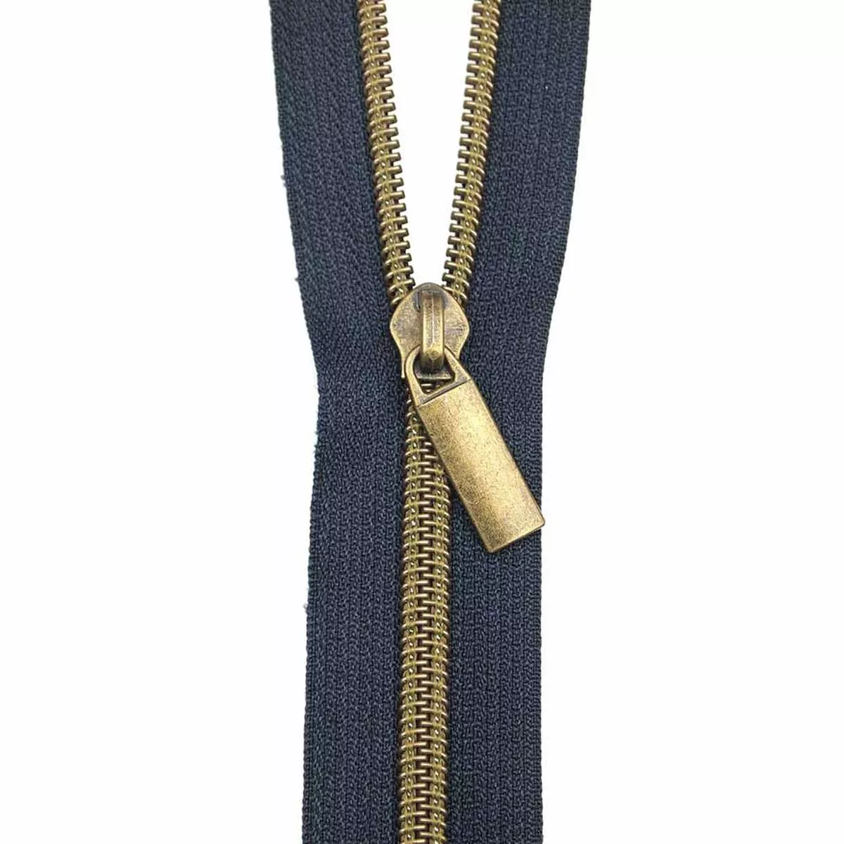 zippers-by-yard-navy-tape-antique-teeth-5 Zippers By The Yard Navy Tape Antique Teeth #5