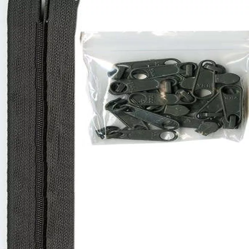 zippers-by-yard-slate-gray Zippers by the Yard Slate Gray