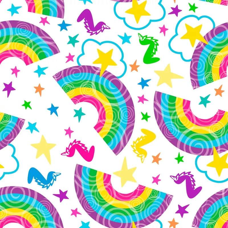 zoonicorn-rainbow-tossfabric Zoonicorn Rainbow TossFabric